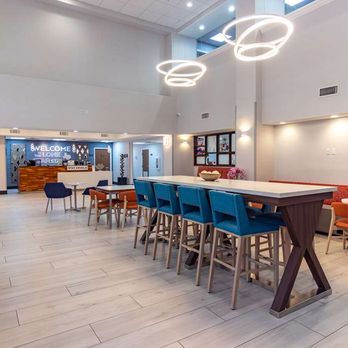 Hampton Inn & Suites Denton - Breakfast Area - Hotels Near Me - Denton, Texas Hampton Inn & Suites Denton - Breakfast Area - Hotels Near Me - Denton, Texas