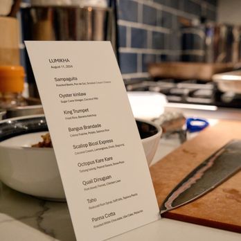 Lumikha - Our Menu changes but this is just an example - Pop-Up Restaurants Near Me - Houston, Texas Lumikha - Our Menu changes but this is just an example - Pop-Up Restaurants Near Me - Houston, Texas