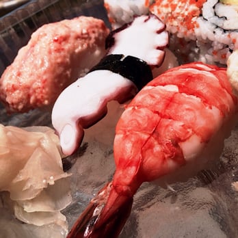 Sakana Sushi - 1 Lobster Salad, 1 Octopus and 1 Shrimp - Sushi Bars Near Me - Carrollton, Virginia Sakana Sushi - 1 Lobster Salad, 1 Octopus and 1 Shrimp - Sushi Bars Near Me - Carrollton, Virginia
