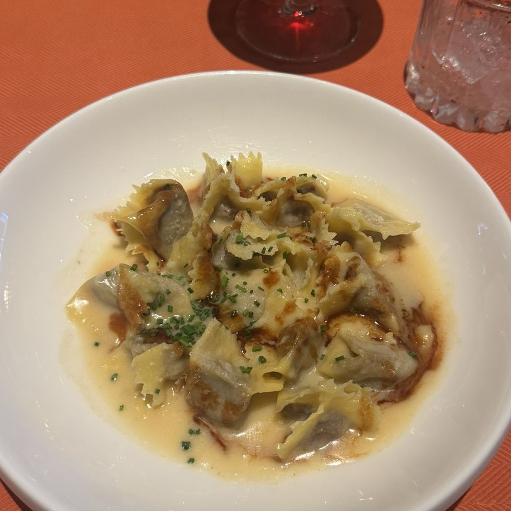 The Fagotelli "Sinatra", almost like an Italian dumpling. The pasta was delicate and thin, and the braised Wagyu short rib filling. The Fagotelli "Sinatra", almost like an Italian dumpling. The pasta was delicate and thin, and the braised Wagyu short rib filling.