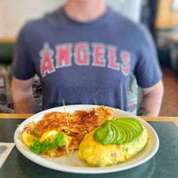 Flappy Jack's Pancake House - "Angels" Omelette :p | IG @moniquedao - Pancakes Near Me - Orange, California