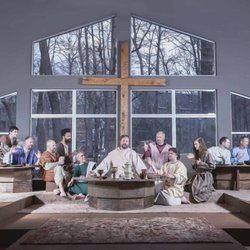 Hosanna Lutheran Church Elca - Last supper re-enactment