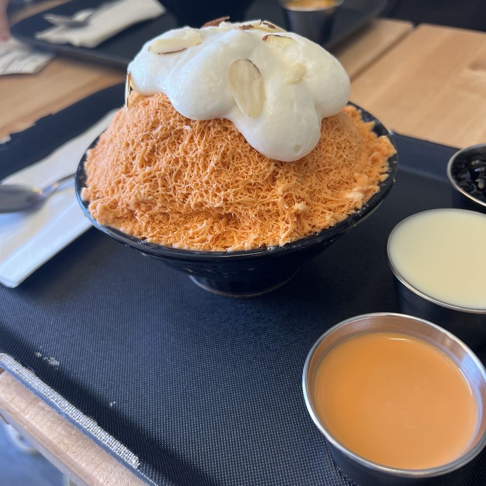 Bru Tea Cafe - Thai Tea Kakigori - Bubble Tea Near Me - Elk Grove, California Bru Tea Cafe - Thai Tea Kakigori - Bubble Tea Near Me - Elk Grove, California
