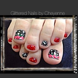 Glittered Nails By Cheyenne - Gel Toes