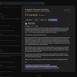 Freedom Practice Coaching