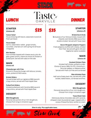 Menu photo 5 Stack Smmmoked Oakville, ON Menu photo 5 Stack Smmmoked Oakville, ON