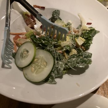 Fond - Leaf lettuce salad (we took the picture after eating some- it was very large) - Asian Fusion Near Me - Lahaina, Hawaii