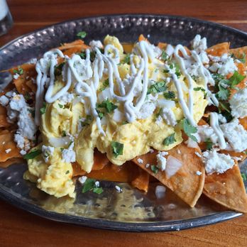 Paradise Cove Beach Cafe - Chilaquiles (It came with an English muffin, but I forgot to take a pic) - American Near Me - Malibu, California