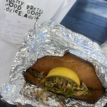 Pretty Good Advice - Ryan's Lobstah Roll - Sandwiches Near Me - Soquel, California