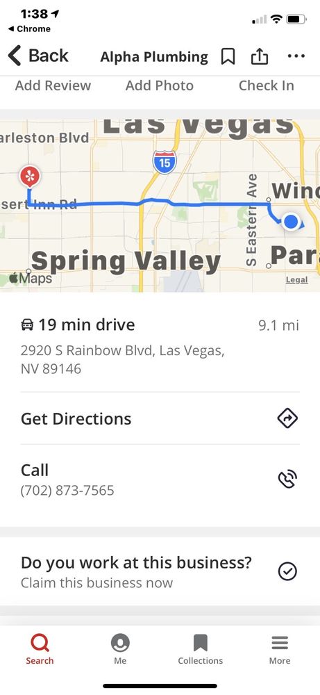 Slide of Alpha Plumbing