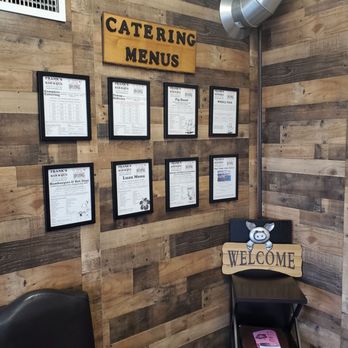 Frank's Bar-B-Que Catering Service - Historical Menus - Caterers Near Me - Denver, Colorado