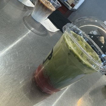 Frame Coffee Roasters - Ready on the counter! Dark matcha color but very well balanced and yummy - Coffee Roasteries Near Me - Vienna, Virginia