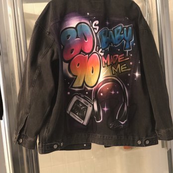 Airbrush LasVegas - Airbrush jean jacket - Gift Shops Near Me - Las Vegas, Nevada Airbrush LasVegas - Airbrush jean jacket - Gift Shops Near Me - Las Vegas, Nevada