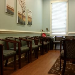 Advanced Dermatology and Skin Cancer Associates - Waiting area. Photography is forbidden (odd).
