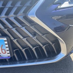 Damage to car.