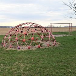 Clay Township Park - Climbing structure