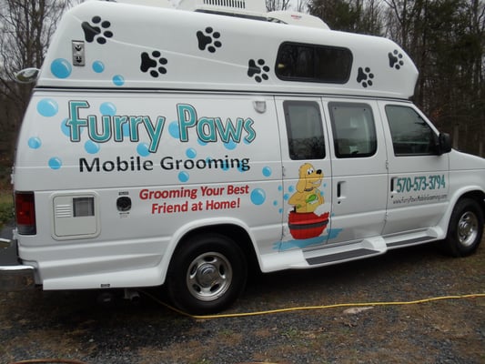 furry paws mobile grooming