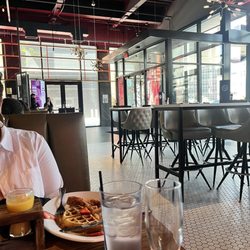 Sports & Social - Partially empty restaurant