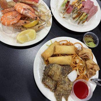 Ichiban Buffet - Crab legs, Shrimp, Sushi, Sashimi, Etc. - Seafood Near Me - Gardena, California