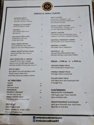 Menu photo 6 Ambulance Brew House Nanuet, NY Menu photo 6 Ambulance Brew House Nanuet, NY
