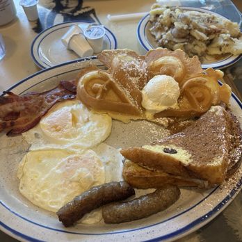 Pocahontas Pancakes - 1/2 Waffle - Breakfast & Brunch Near Me - Virginia Beach, Virginia Pocahontas Pancakes - 1/2 Waffle - Breakfast & Brunch Near Me - Virginia Beach, Virginia