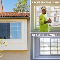 Ameriside - Laundry room window transformation - our team takes pride in quality installations!