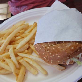 Boys Burgers 3 - Hamburger fries,, fantastic! I am concerned this burger combo is $11.  It $6.50 at Farmer boys - Fast Food Near Me - Riverside, California