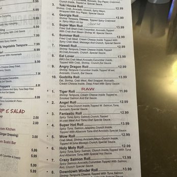 Toki Hibachi & Sushi - Menu - Japanese Near Me - Winder, Georgia Toki Hibachi & Sushi - Menu - Japanese Near Me - Winder, Georgia