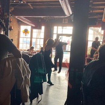 Aster Cafe - People dancing to Patty and the Buttons. - New American Near Me - Minneapolis, Minnesota