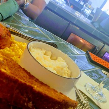Breakfast At Barneys - Salmon croquettes, eggs, grits, and, toast. - Breakfast & Brunch Near Me - Atlanta, Georgia Breakfast At Barneys - Salmon croquettes, eggs, grits, and, toast. - Breakfast & Brunch Near Me - Atlanta, Georgia