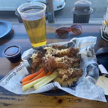 Old Town Pub Temecula - Garlic Parmesan wings - New American Near Me - Temecula, California