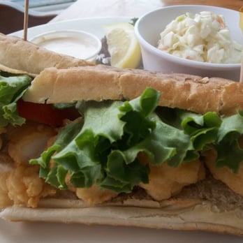 Arcadia Seafood & Grill - shrimp hoagie with Magnolia cream (horseradish sauce) - Seafood Near Me - Arcadia, Florida