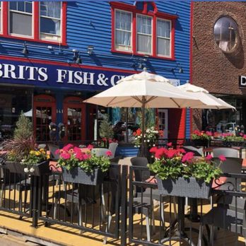 Brits Fish and Chips - Beautiful and precious patio!! Welcome to paradise - Fish & Chips Near Me - Charllottetown, Prince Edward Island