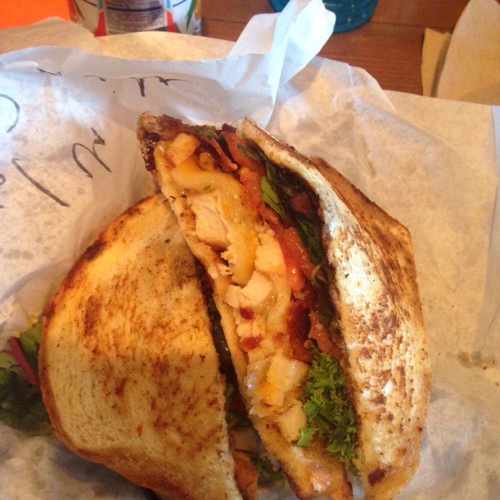 Cubby's - Triple cheese grilled cheese with chicken - New American Near Me - Provo, Utah Cubby's - Triple cheese grilled cheese with chicken - New American Near Me - Provo, Utah