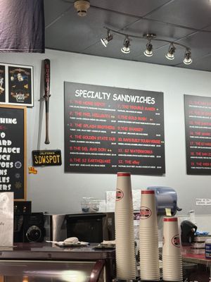 Menu photo 1 The Sandwich Spot San Jose, CA Menu photo 1 The Sandwich Spot San Jose, CA