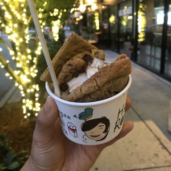 Hello Robin - Ice Cream Sandwich (Mackles'more, Brown Butter Snickerdoodle w/ Birthday Cake Cookie Dough Ice Cream) - Bakeries Near Me - Seattle, Washington Hello Robin - Ice Cream Sandwich (Mackles'more, Brown Butter Snickerdoodle w/ Birthday Cake Cookie Dough Ice Cream) - Bakeries Near Me - Seattle, Washington