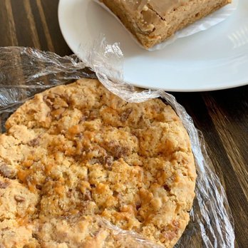Cornerstone Bakery - Butter finger cookie and pecan brown butter brownie - Bakeries Near Me - Bakersfield, California