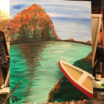 Muse Paintbar - Tribeca - I did it! - Paint & Sip Near Me - New York, New York