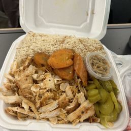 Chicken Shawarma Entree Plate Chicken Shawarma Entree Plate