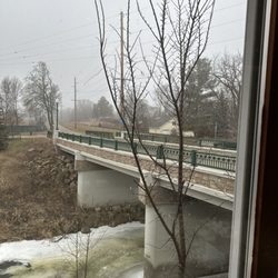 Jordan Feed Mill Restaurant - View is amazing from the table