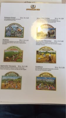 Menu photo 1 Restaurant Linde Appenzell, AI