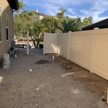 Tornado Fence - Work in progress. - Fences & Gates Near Me - Escondido, California