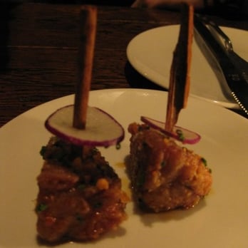 Toro - Mollejas (Crispy veal sweetbread with blood orange and cinnamon) - Tapas Bars Near Me - Boston, Massachusetts Toro - Mollejas (Crispy veal sweetbread with blood orange and cinnamon) - Tapas Bars Near Me - Boston, Massachusetts