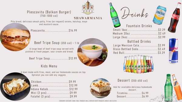 Menu photo 4 Shawarmania Glendale, AZ Menu photo 4 Shawarmania Glendale, AZ