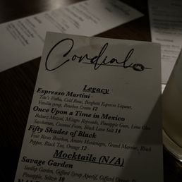 part of menu