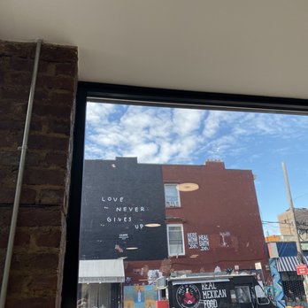 Doughnut Plant - View outside the window. - Donuts Near Me - Brooklyn, New York
