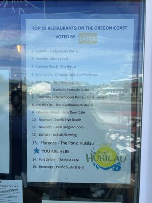 Menu photo 4 The Hukilau Florence, OR
