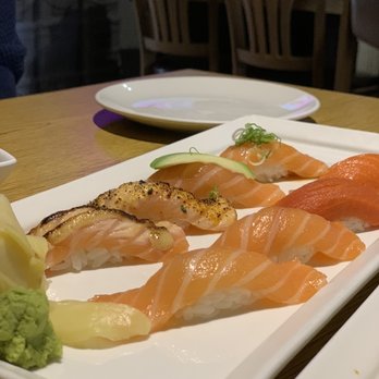 Oto Sushi - Salmon Flight Nagiri - Japanese Near Me - Redmond, Washington