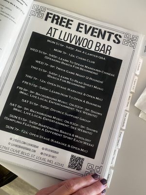 Menu photo 7 Luvwoo Bar Saint Louis, MO