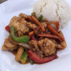 Xin Xing Restaurant - Kylling Scheschuan